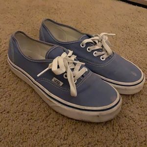 Women’s size 7 blue Vans